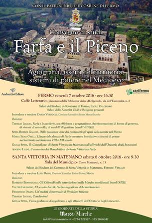 Clicca sull'immagine per ingrandirla: "FARFA E IL PICENO" Clicca sull'immagine per ingrandirla: "FARFA E IL PICENO"
